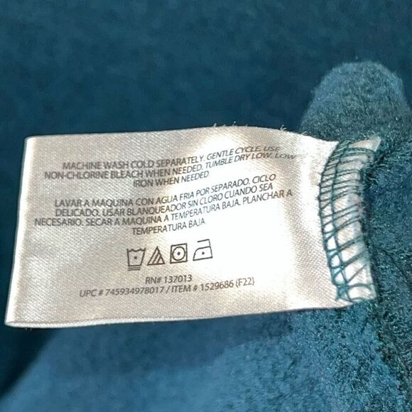 Orvis Cozy Soft Crewneck Sweater Women’s XLarge Green Relaxed Fit Pullover - Picture 7 of 12